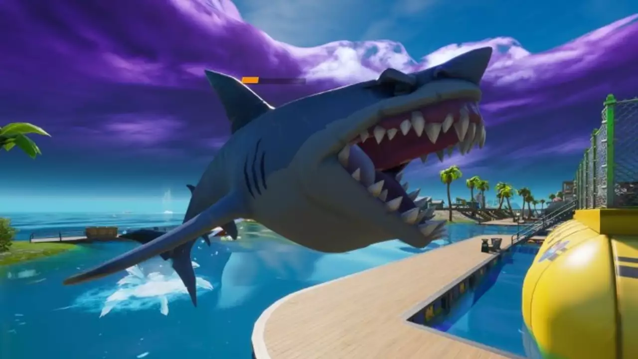 Fortnite-Glitch verwandelt Loot Sharks in fliegende Raubtiere