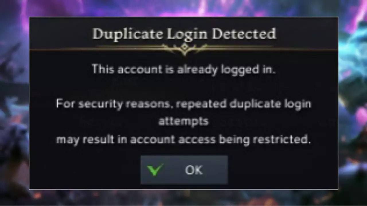 Lost Ark Doppelter Anmeldefehler erkannt – So beheben Sie ihn