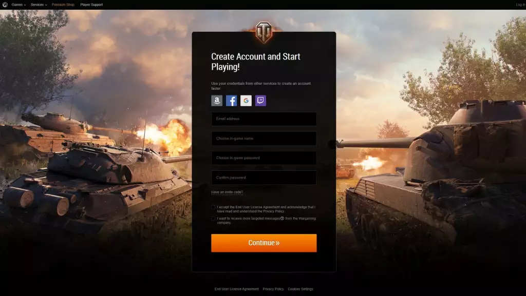 World of Tanks-Codes für kostenloses Gold, Erfahrung, XP