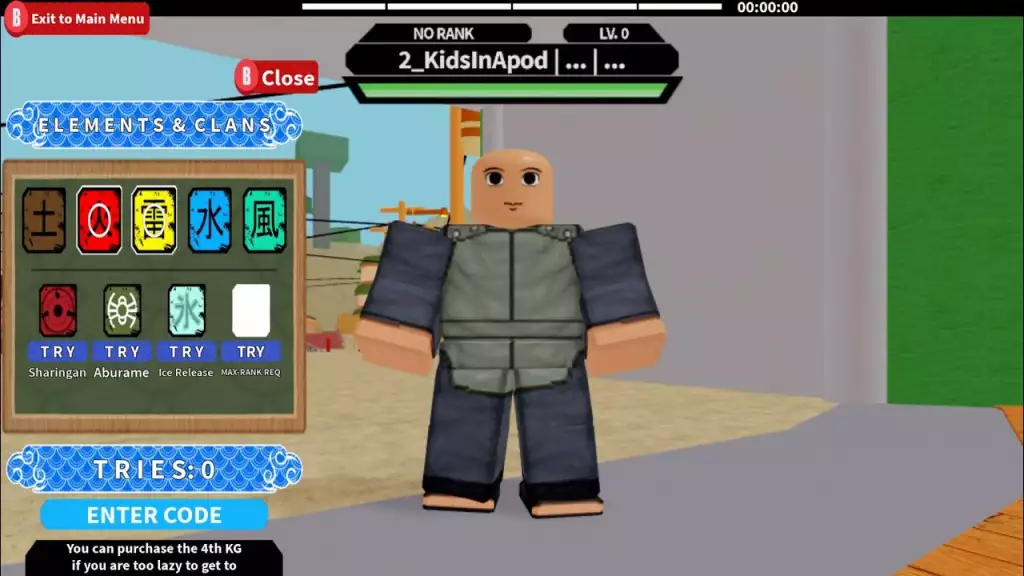 Roblox Naruto RPG Jenseits von funktionierenden Codes