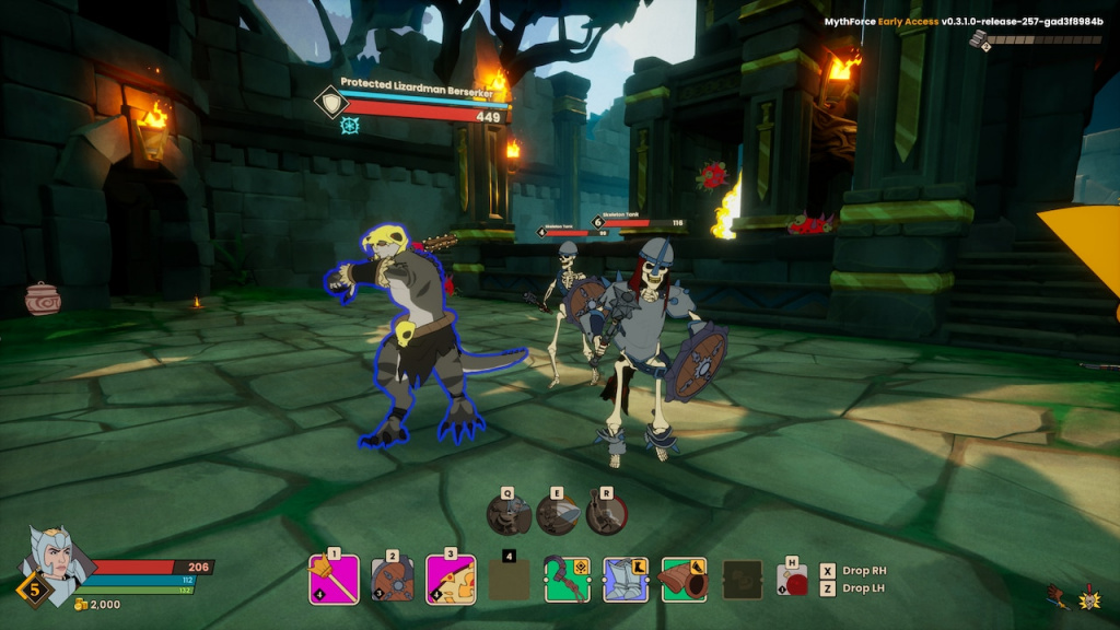 Screenshot von MythForce im Spiel