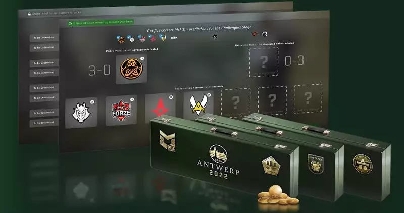 CS:GO PGL Antwerp Major 2022 Herausforderungen Belohnungen Pick'em Vorhersagen Souvenirpakete Ventil