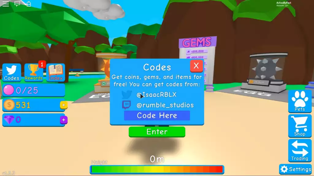 Neueste Codes für Roblox Bubble Gum Simulator