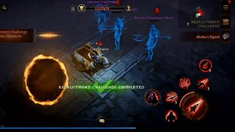 Diablo Immortal Dark Clan So treten Sie bei und erhalten Akebas Siegel, indem Sie an der Schattenlotterie teilnehmen