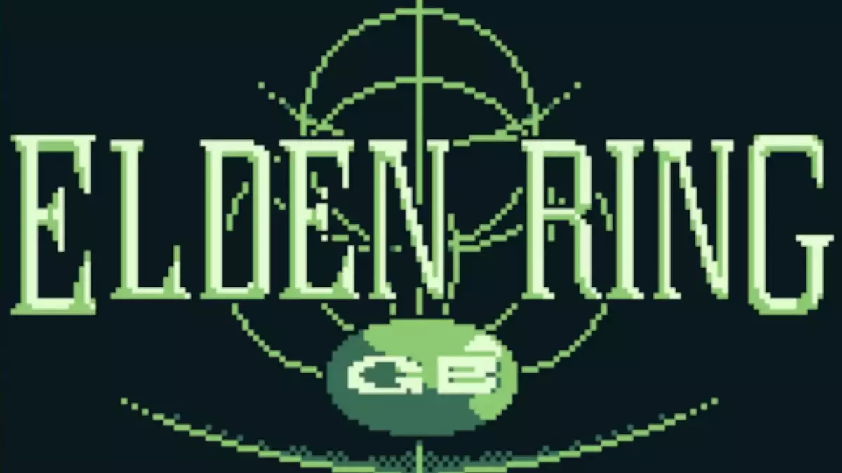 Elden Ring player developed game demake for Game Boy