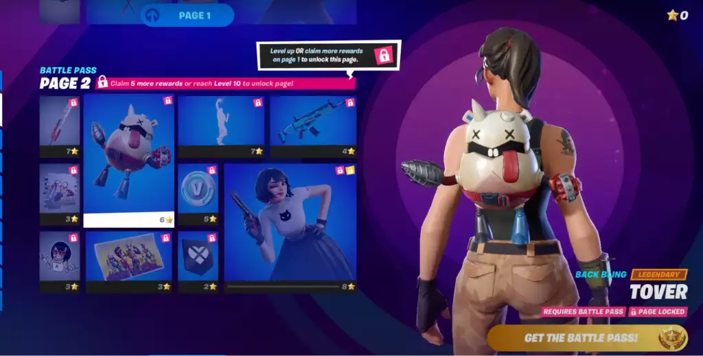 tover fortnite Kapitel 3 Season 3 Battle Pass Skin Belohnungen