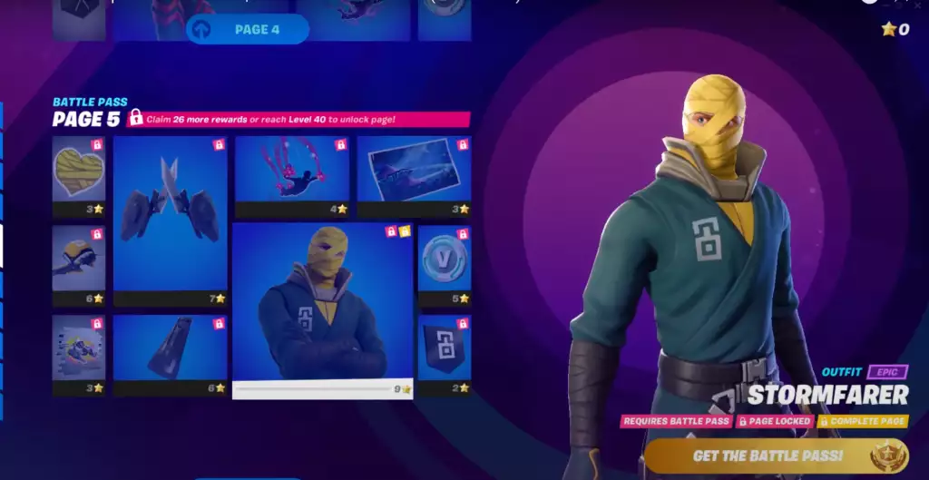 Stormfarer Fortnite Kapitel 3 Season 3 Battle Pass Skin Belohnungen