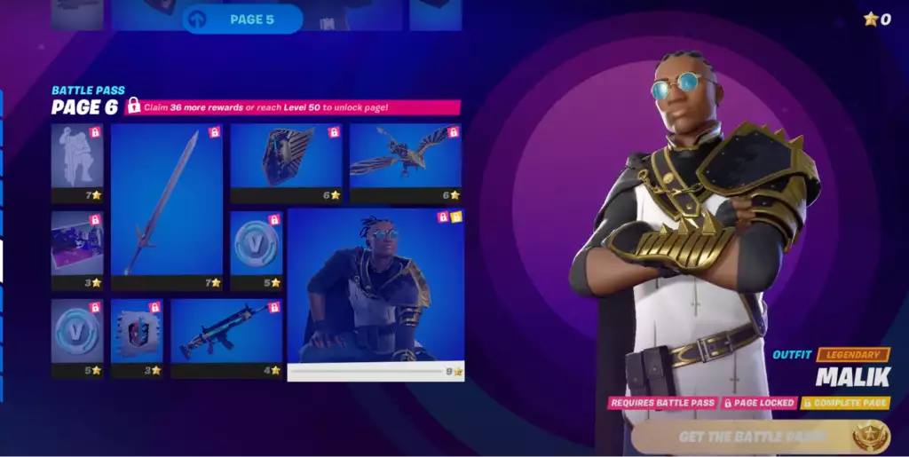 malik outfit fortnite kapitel 3 staffel 3 battle pass skin belohnungen