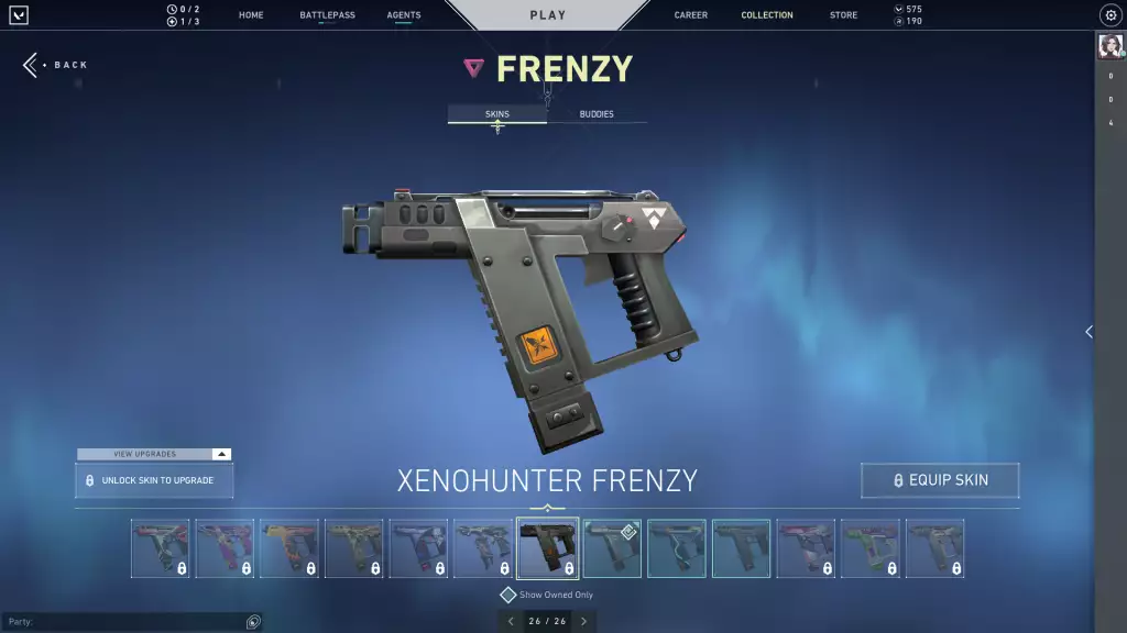 Xenohunter Frenzy-Skin.  (Bild: Riot Games)