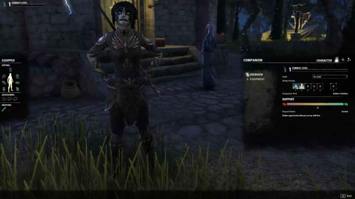 How to unlock Ember companion in Elder Scrolls High Isle