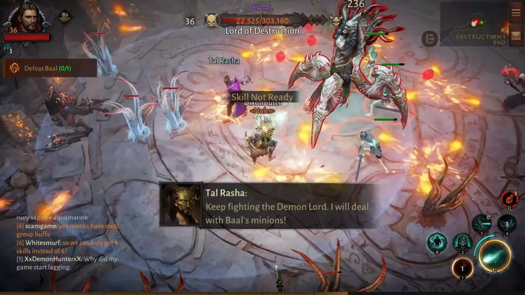 Diablo Immortal Destruction's End Guide Kampf gegen Baal