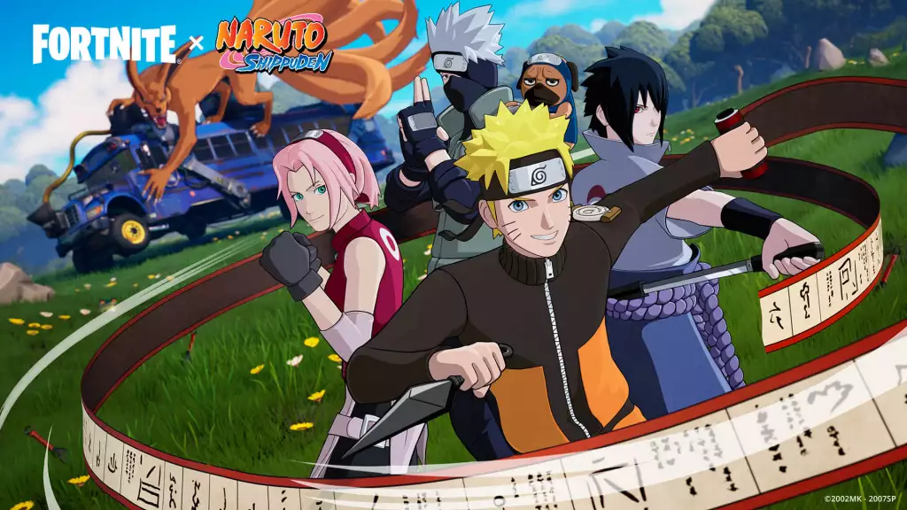 Fortnite x Naruto Rivals Wave 2 Zusammenarbeit