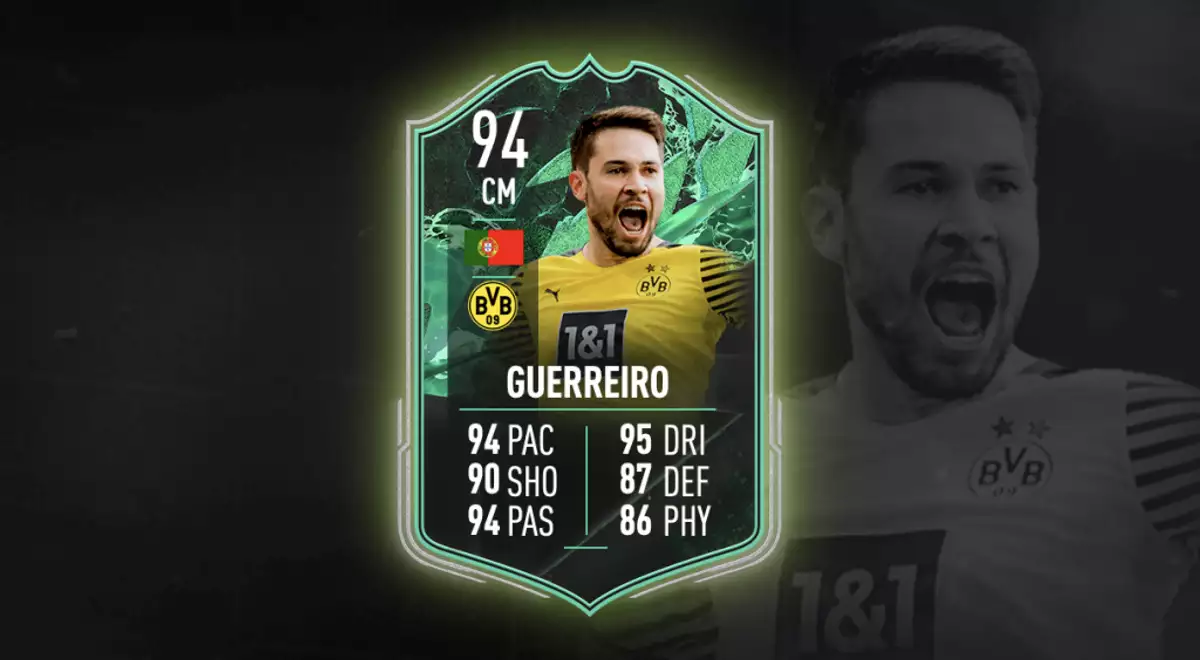 FIFA 22 Guerreiro Shapeshifters Player Pick SBC - Cheapest solutions, rewards, stats