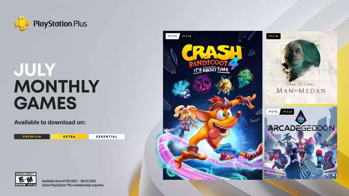 PlayStation Plus July 2022 games revealed - Free games for PS5 and PS4