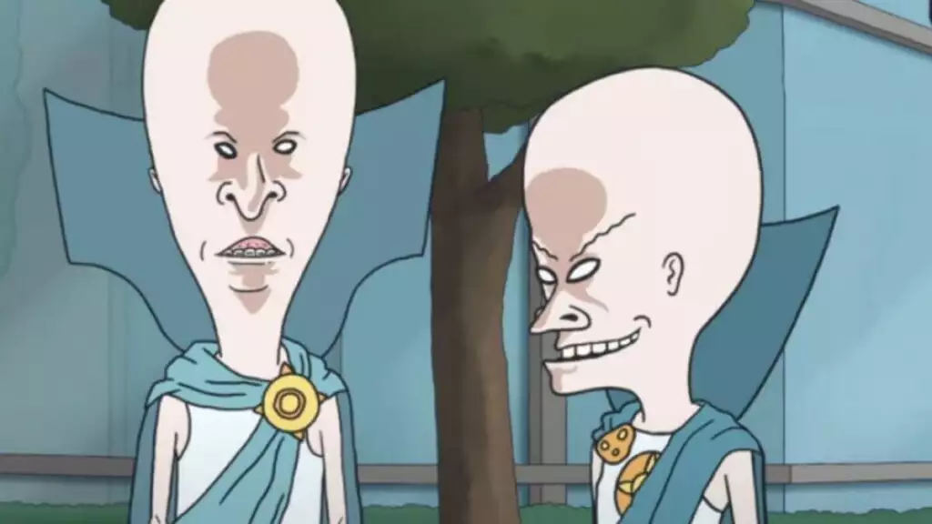 beavis butthead machen das Erscheinungsdatum des Films Reboot des Universums, wie man es sich ansieht