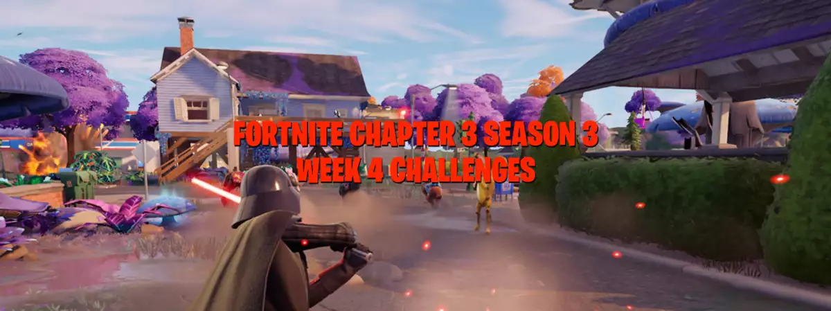 Fortnite Week 4 challenges - Chapter 3 Season 3