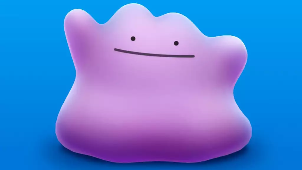 Pokémon Ditto gefangen