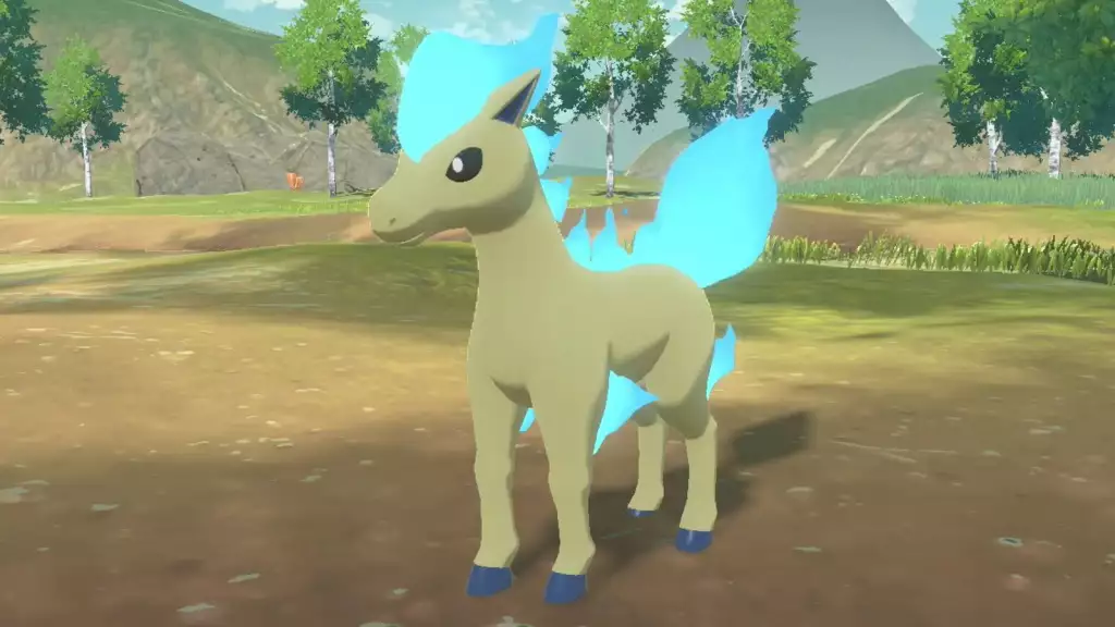 Glänzende Ponyta