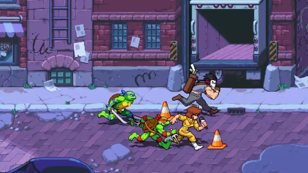 TMNT Shredder's Revenge Zeit zu schlagen