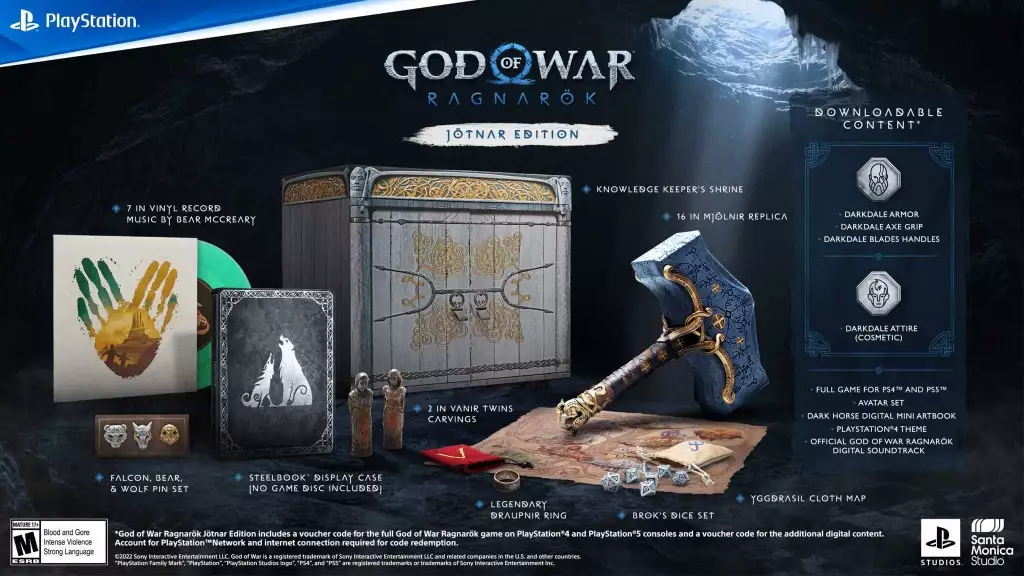 God of War Ragnarok Editionen