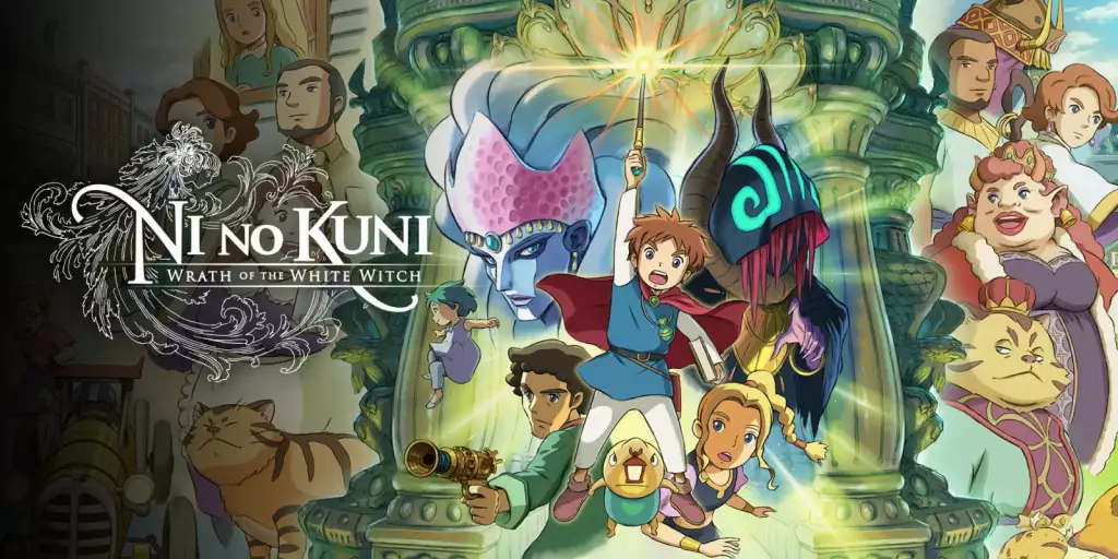 Ni no Kuni: Wrath of the White Witch Top 10 der besten JRPG-Anime-Spiele für PC-Steam