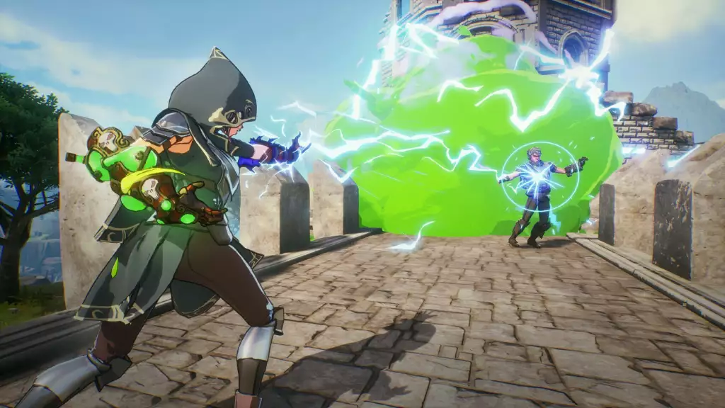 Spellbreak ätzende Zauber.