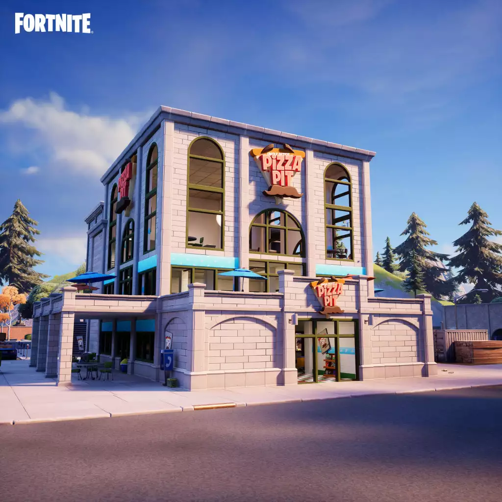 Xdark Fortnite-Restaurant