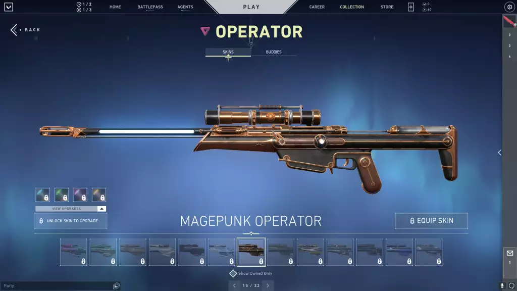 Magepunk-Operator-Skin im Run It Back 3-Bundle.