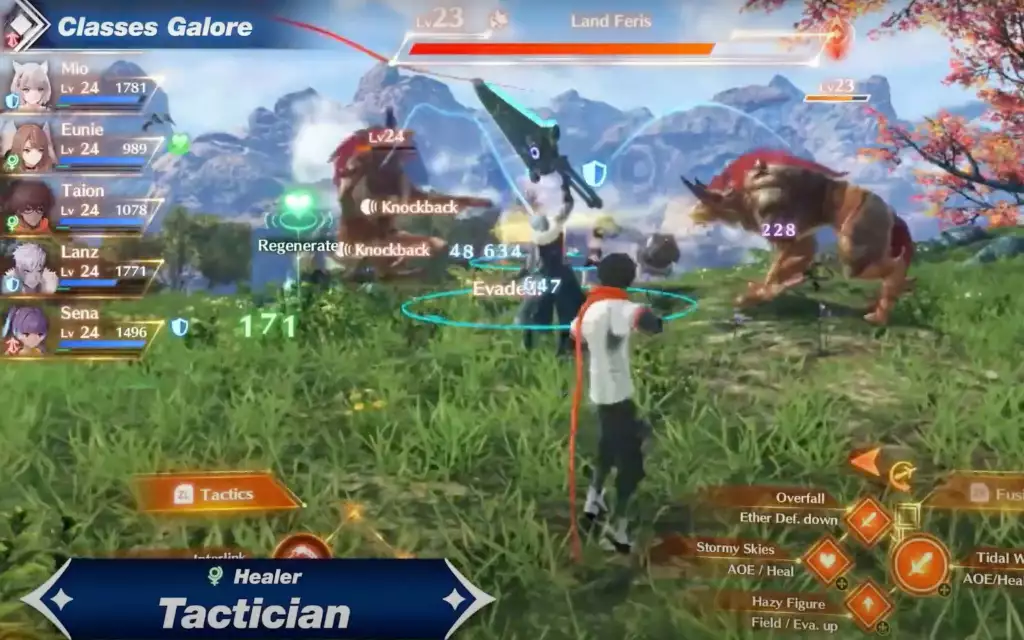 Wie man im Kampf ausweicht Xenoblade Chronicles 3