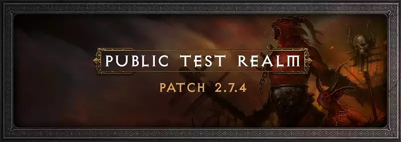 Diablo 3 Season 27 PTR Join Patch 2.7.4 Update zum Kopieren von Charakteren