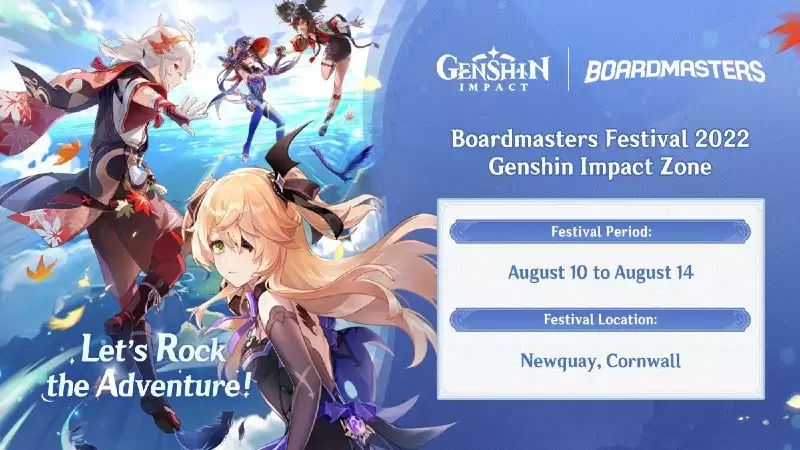 Genshin Impact Boardmasters Festival 2022 Startdatum Uhrzeit