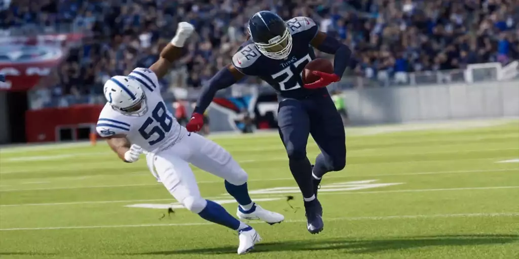 Madden 23 Derrick Henry steifer Arm Darius Leonard