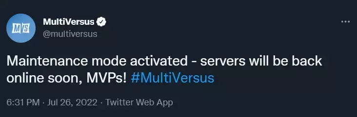 Multiversus-Server unten, wie man den Status überprüft Verbindungsprobleme Liste der Regionen trennen