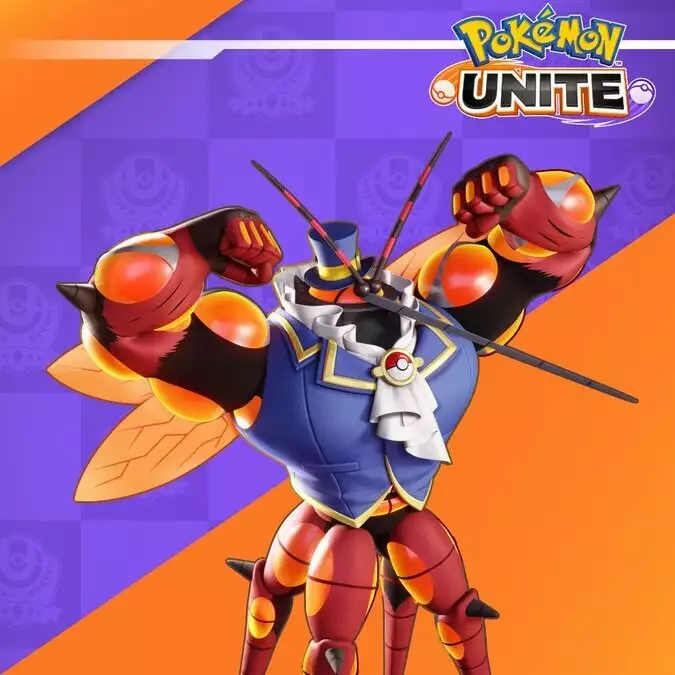 Pokemon Unite Buzzwole Bug-Allrounder im Holowear-Smoking-Stil