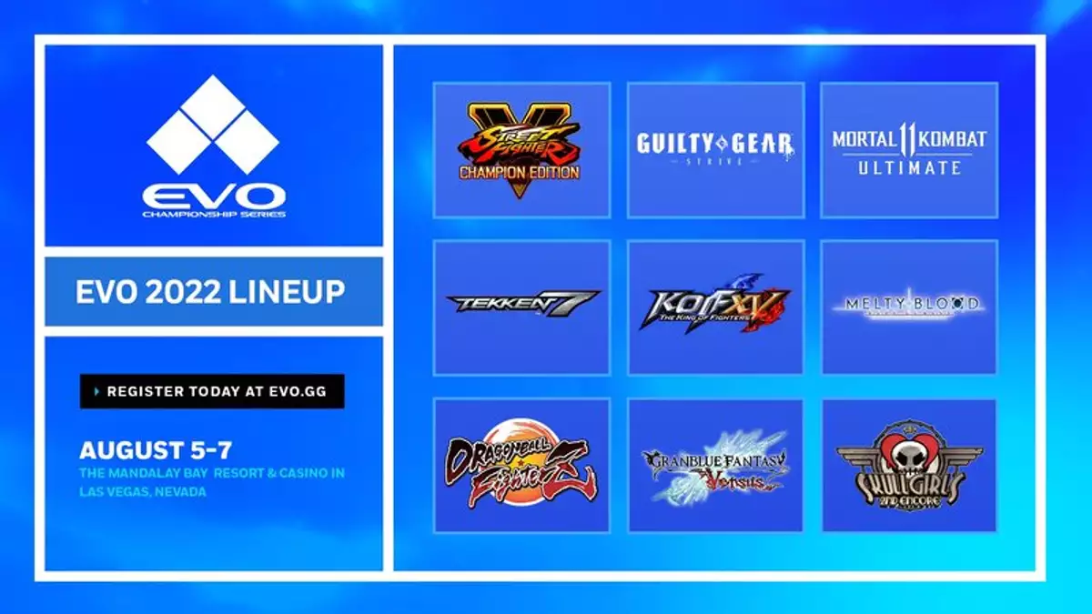 EVO 2022 - All Major Fighting Games Announced