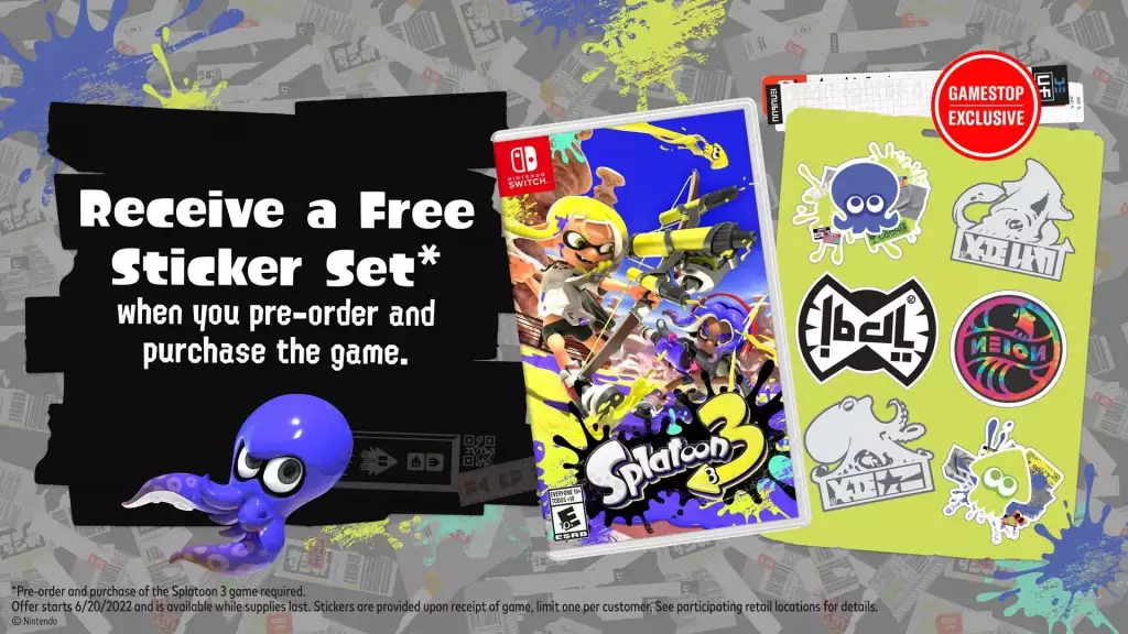 Splatoon 3 Vorbestellerbonus