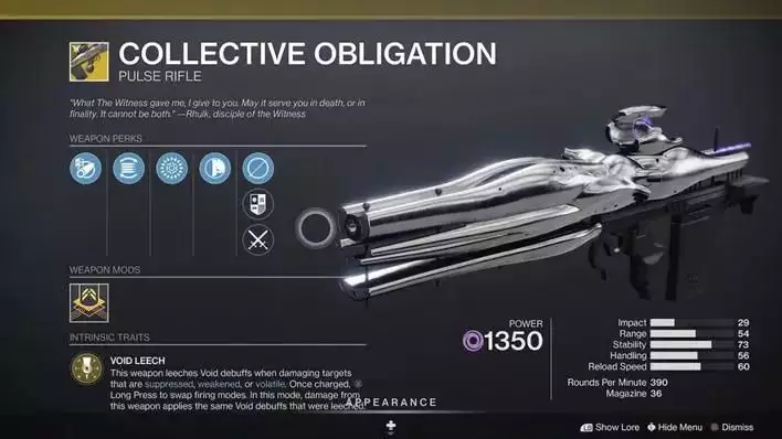 Destiny 2 Collective Obligation Staffel 18