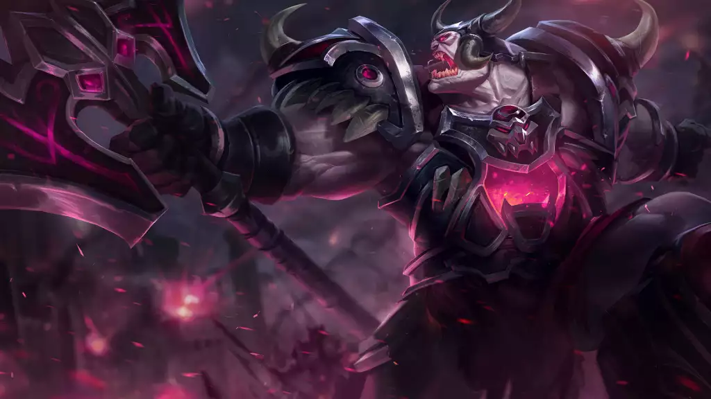 Kriegstreiber Sion in League of Legends: Wild Rift.