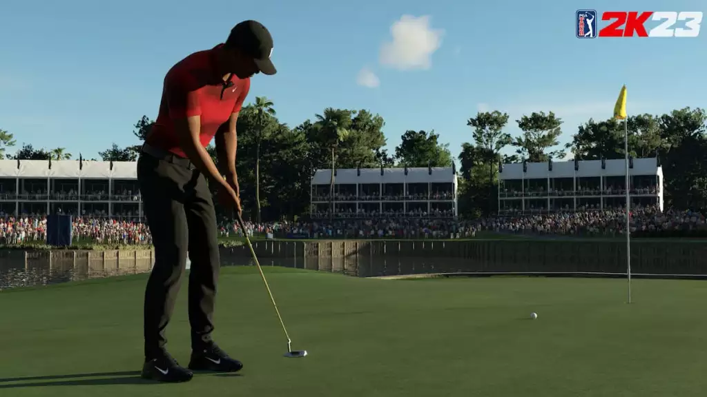 Tiger Woods puttet PGA Tour 2K23