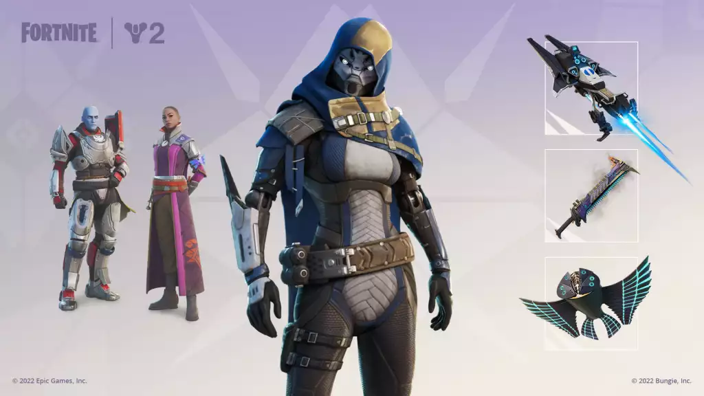 Fortnite x Destiny 2 Exo-Fremder