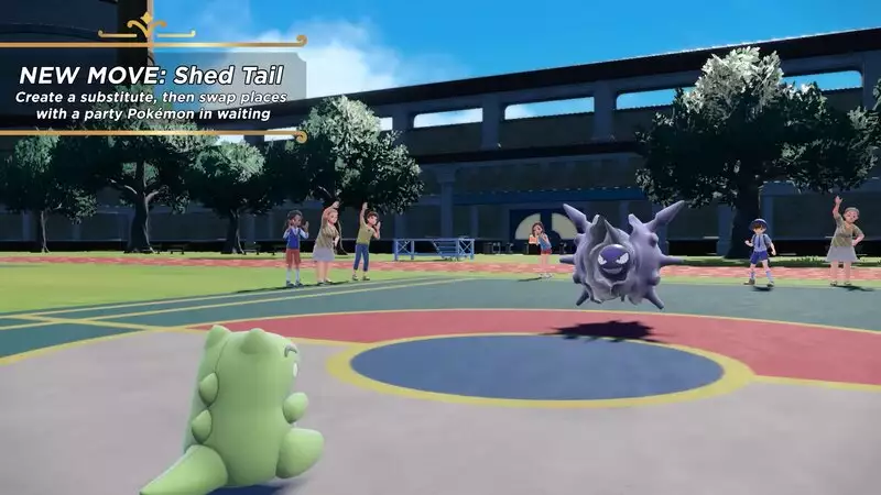 Pokémon Scarlet & Violet Cyclizar Moveset-Elemente und -Funktionen Neuer Move von Shed Tail