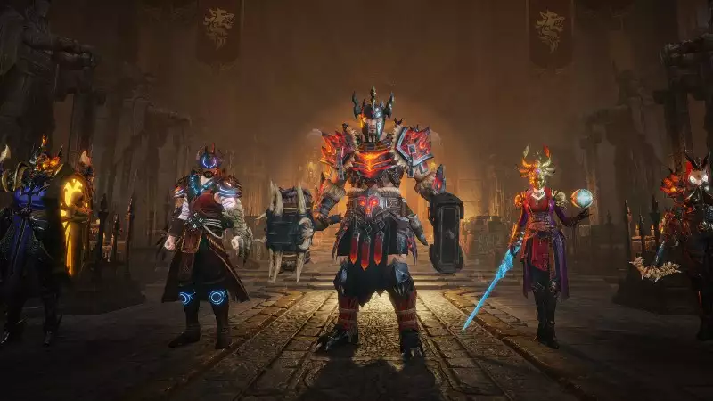 Diablo Immortal Neue legendäre Gegenstände stärken das Mini-Update der 3. Staffel, erhabener Barbar, Zauberer, Dämonenjäger, Kreuzritter, Nekromant, Mönch