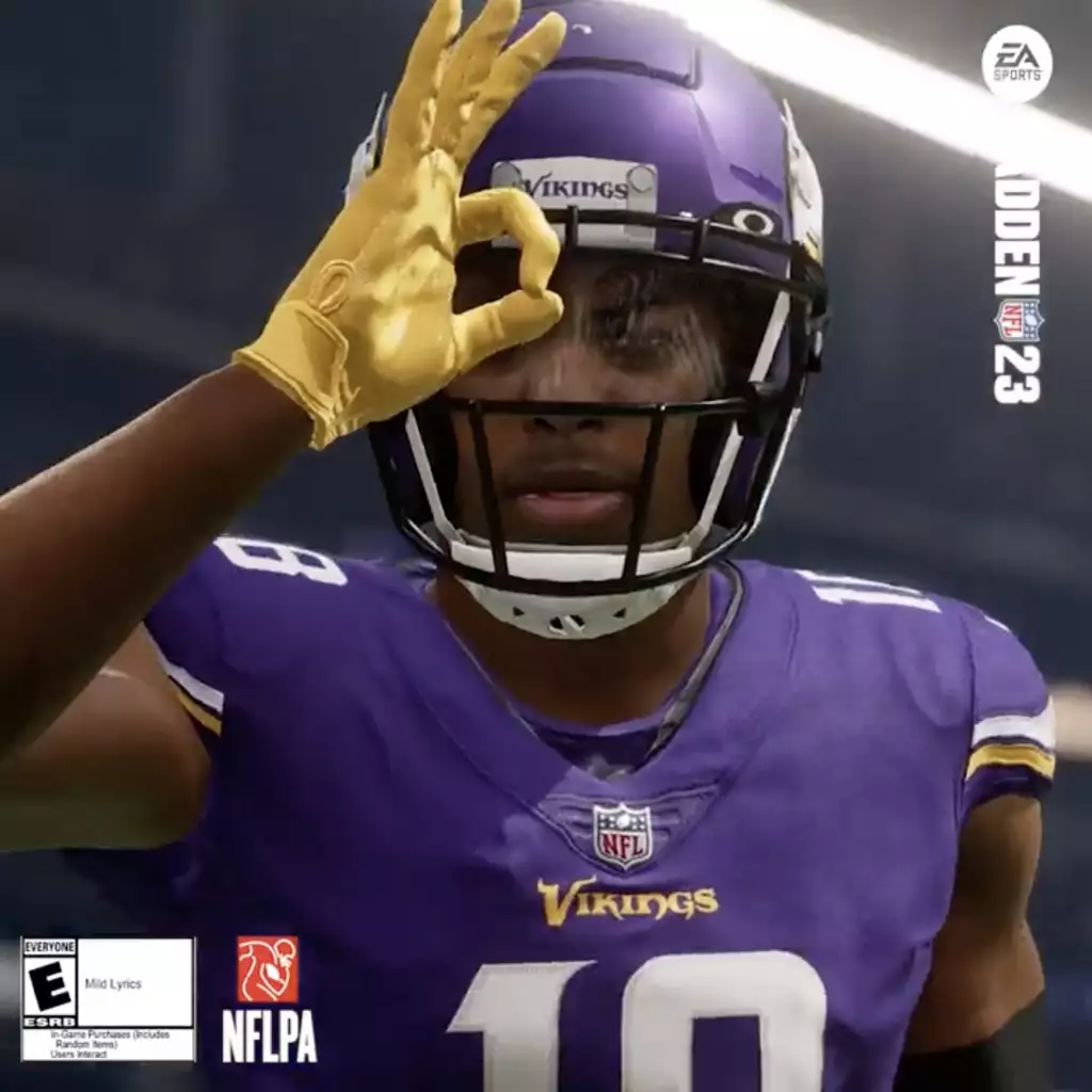 Madden 23 Justin Jefferson Griddy