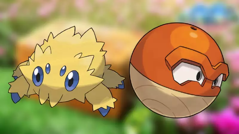 Joltik und Voltorb