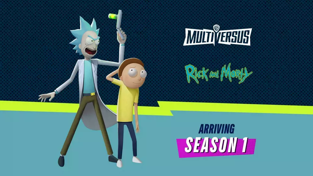 Multiversus Staffel 1 neue spielbare Charaktere Rick und Morty