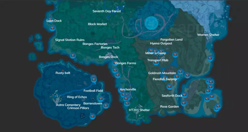 Tower of Fantasy Portunids Location Guide wo zu finden