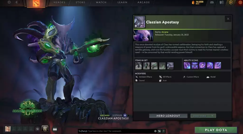 gesichtslose void-animation in dota 2 neue effekte