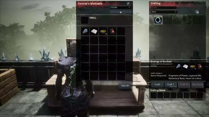 Conan Exiles How To Craft A Legendary Tool Challenge Guide Craft the Tool at a Torturers workbench