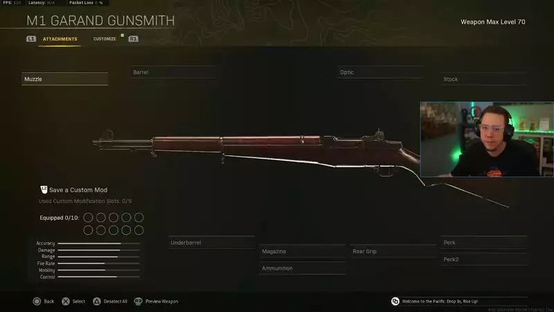 Top-Meta-Waffen für jede Klasse in Warzone Pacific Season 5 M1 Garand Marksman Rifle