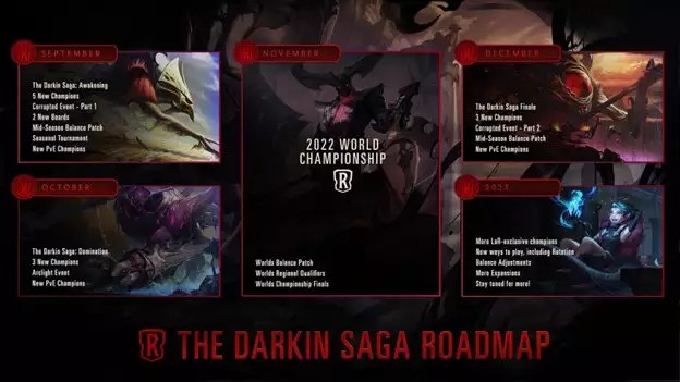 Riot enthüllt die Darkin Saga-Roadmap